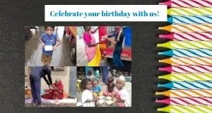 Celebrate your Birthday with us
